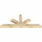 Ekena Millwork Richland Rough Sawn Timber Gable Bracket, Douglas Fir, 60"W x 25"H x 4"D x 4"F, 10/12 Pitch GBW060X25X0404RIC00RDF - alternate 4